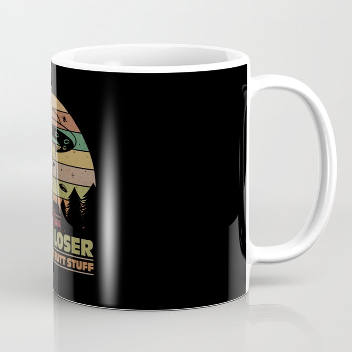 Funny Alien UFO Abuduction Get In Loser Coffee Mug