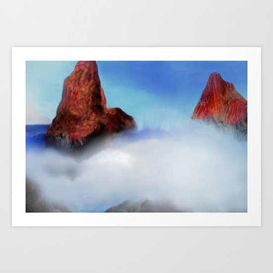 Oregon Coast Art Print