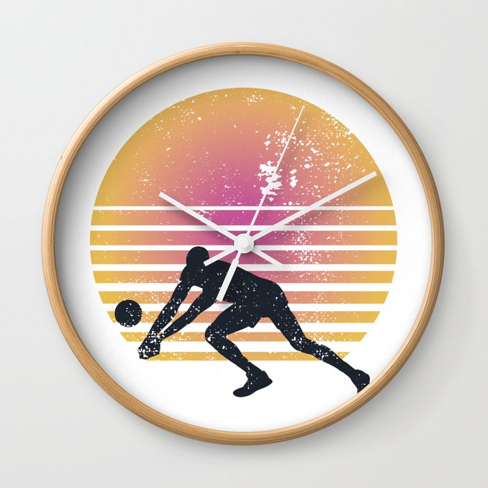Volleyball Player Volleyball Wall Clock