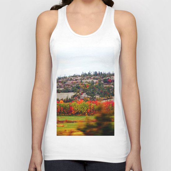 Trees and the Rock Unisex Tank Top
