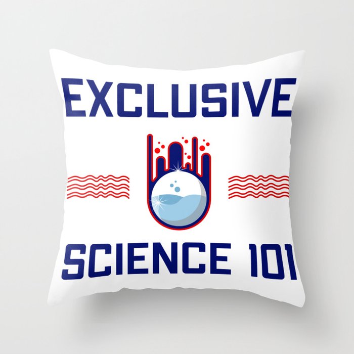 Science 101 Throw Pillow