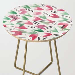 5 | Watercolor Patterns Abstract 181214 Side Table