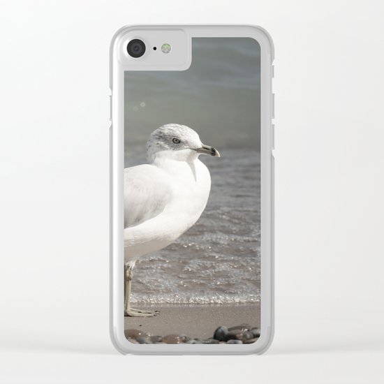 Beach Day Clear iPhone Case