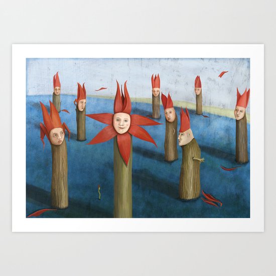 A Matter of Time Art Print