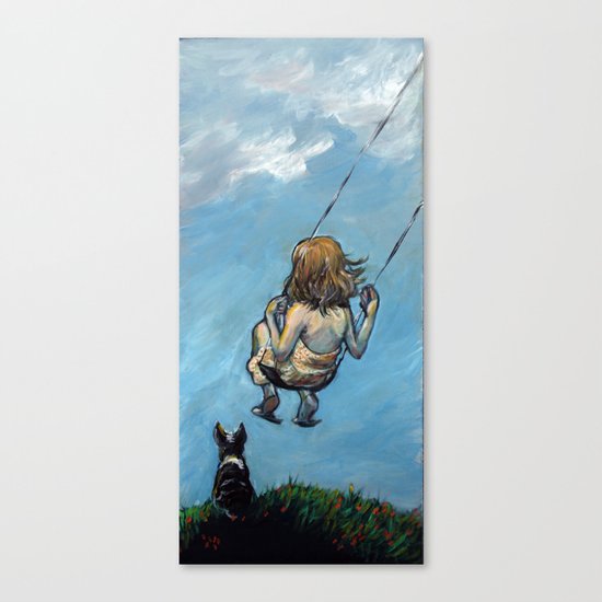 flying Canvas Print