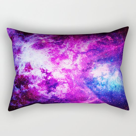 Purple Blue nebuLA Rectangular Pillow
