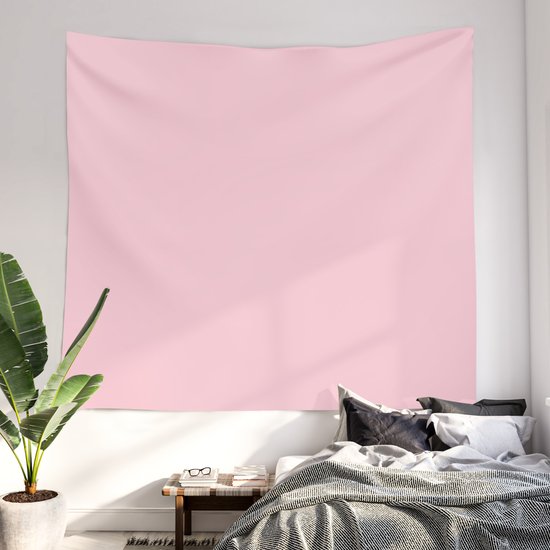 Light Soft Pastel Pink Solid Color Wall Tapestry by PodArtist ...