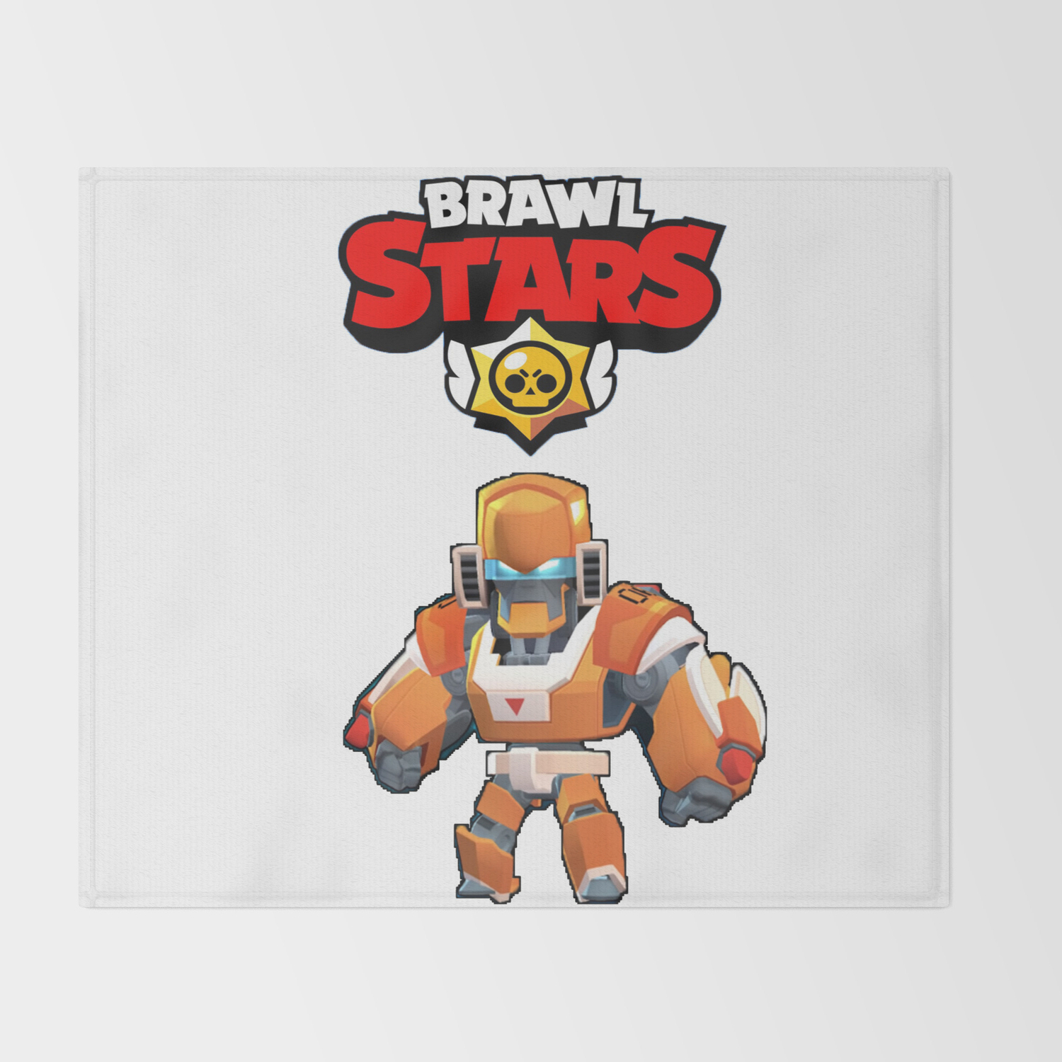 Mecha Bo Design Brawl Stars Throw Blanket By Zarcus11 Society6