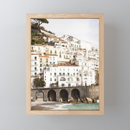 Amalfi Coast Daydreams  |  Travel Photography Framed Mini Art Print