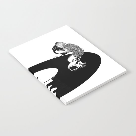 Don't Just Listen, Feel It Notebook