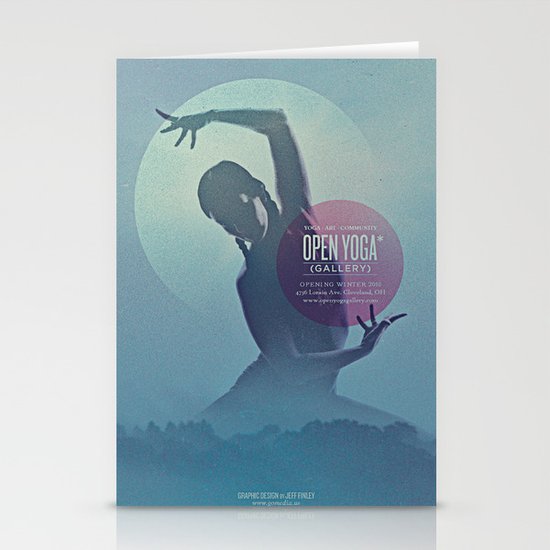 Open Yoga Gallery Stationery Cards