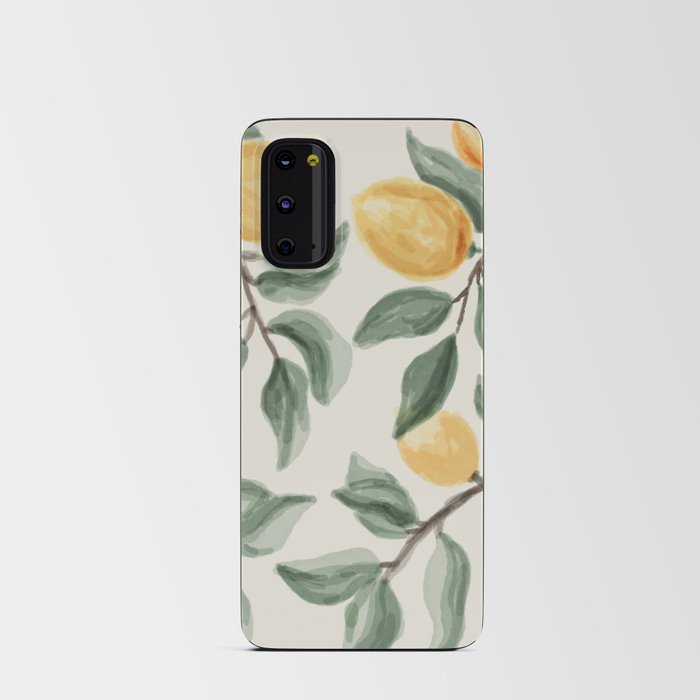 The lemons on the tree Android Card Case