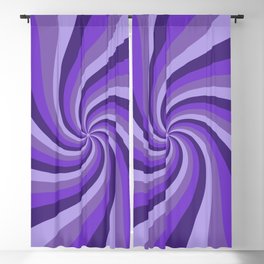 Purple Haze Spiraling Blackout Curtain