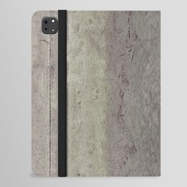 taupe and black velvet characteristics fabric finish iPad Folio Case