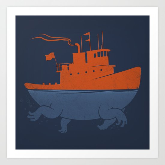 Tugger Art Print