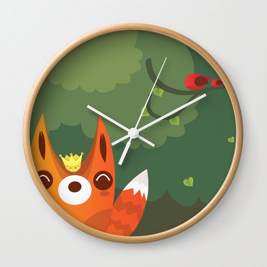 Kingfox Wall Clock