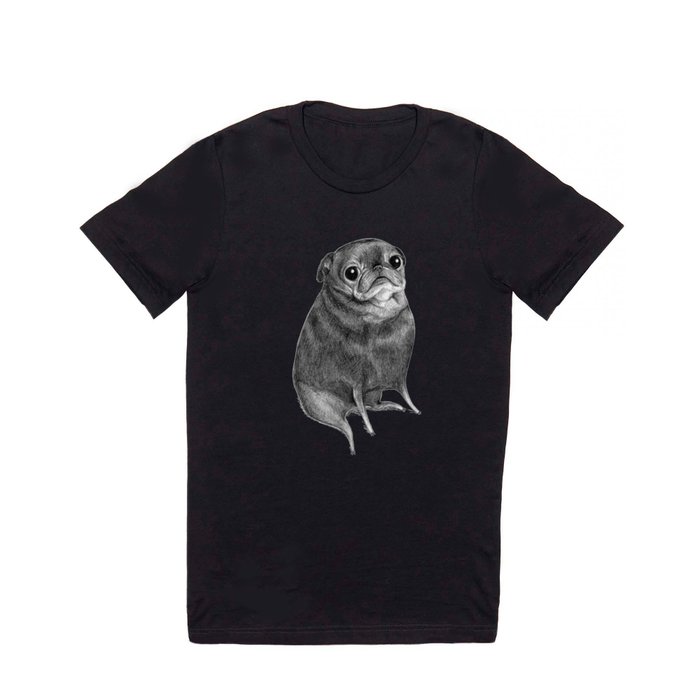 Sweet Black Pug T Shirt