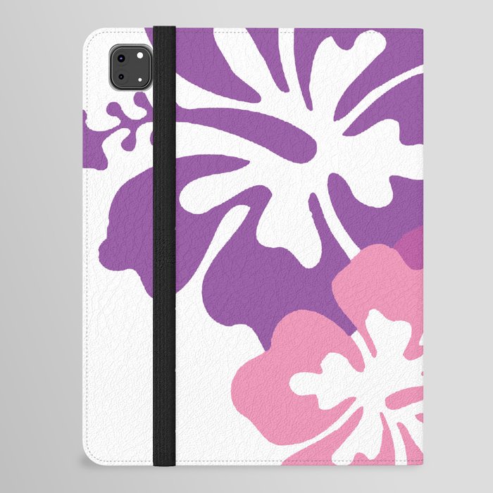 Coconut Girl Aesthetic, Coconut Girl Hibiscus Flowers iPad Folio Case