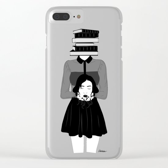 Disconnection Clear iPhone Case