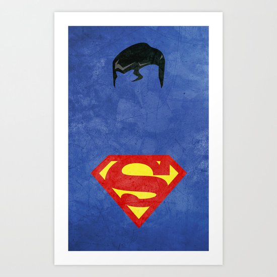 Supes Art Print