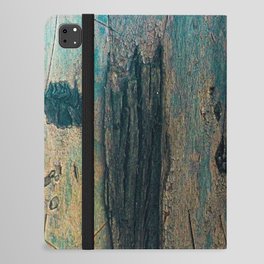 Eucalyptus Tree Bark and Wood Abstract Natural Texture 61 iPad Folio Case