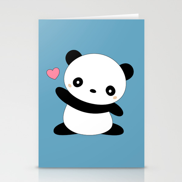 Kawaii Cute Panda Bear Stationery Cards By Wordsberry Society6 Kawaii Cute Panda Bear Stationery Cards By Wordsberry Society6
