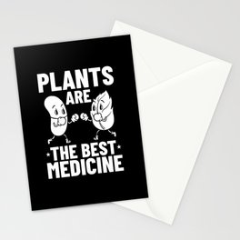 Natural Medicine Plant Herbalism Natural Healthy Stationery Card