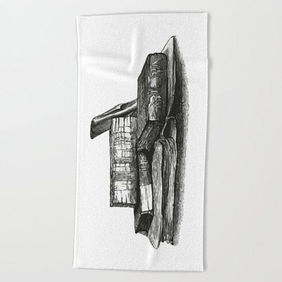 Books 2 Beach Towel