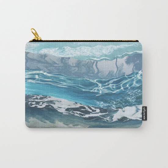 Sea abstract Carry-All Pouch
