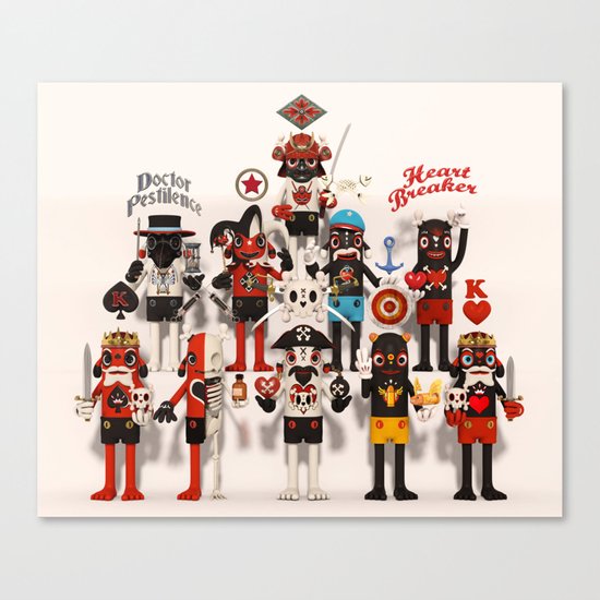 Pretender Collective Canvas Print
