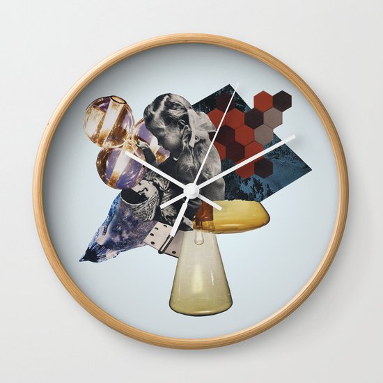 Everything we love is slowly becoming fiction Wall Clock