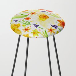 Spring Daffodils Counter Stool