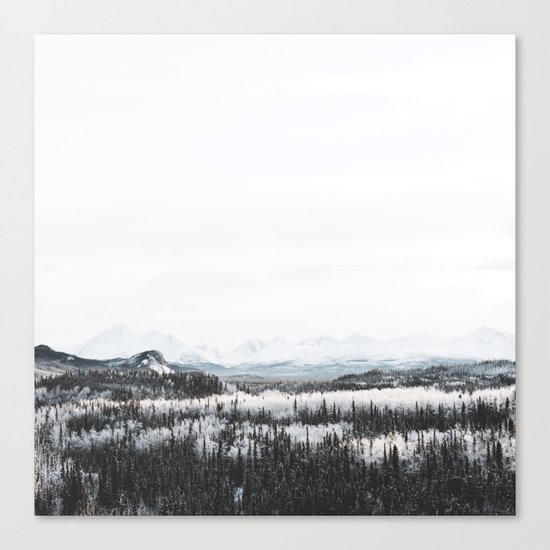 Winter Landscape Canvas Print