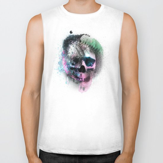 A Skull Biker Tank