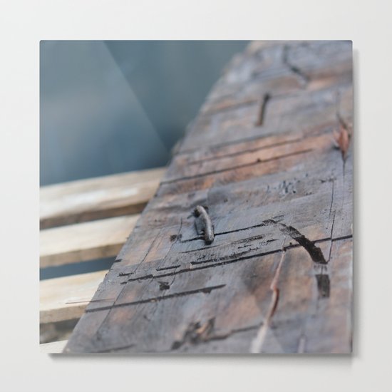 Pallettes Metal Print
