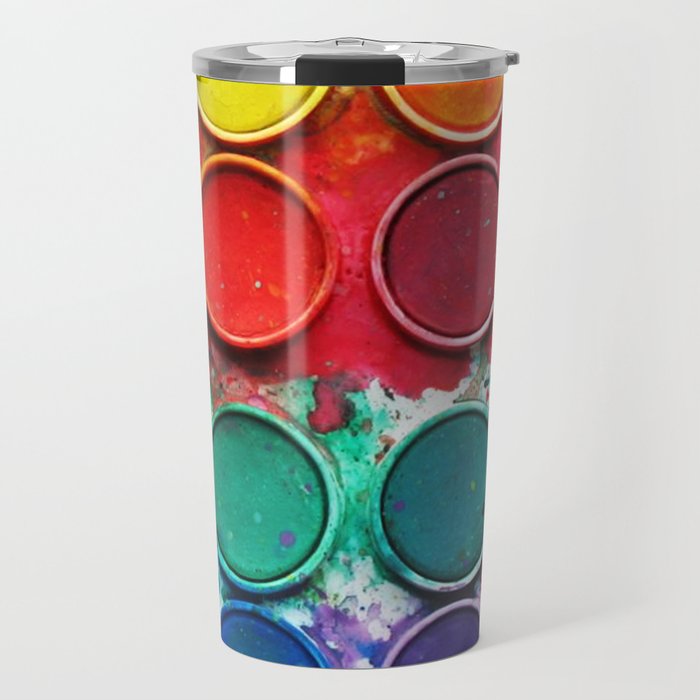 Paintbox Color Palette Travel Mug