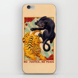 No Justice, No Peace iPhone Skin