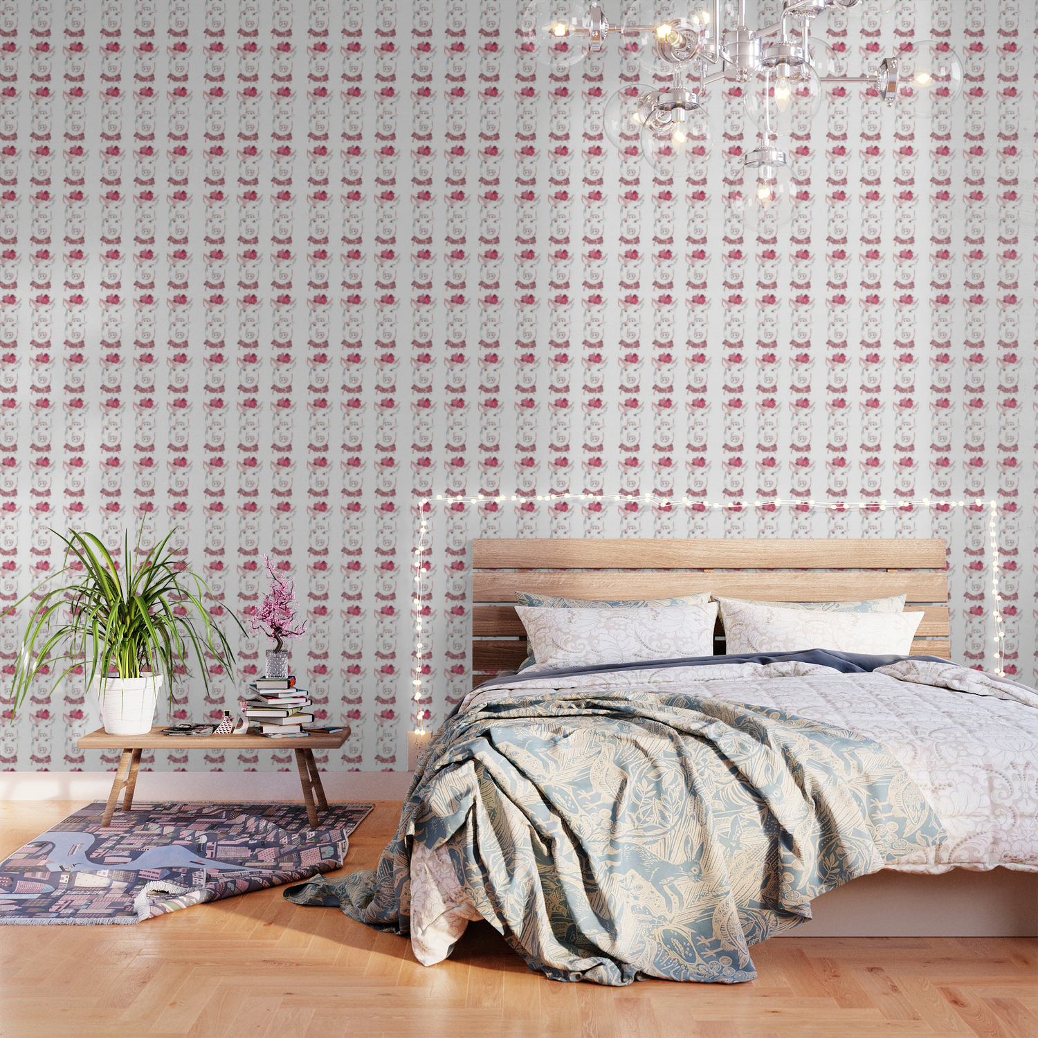 Piggies Wallpaper By Garnerfernanda Society6