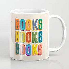 Books books books Coffee Mug