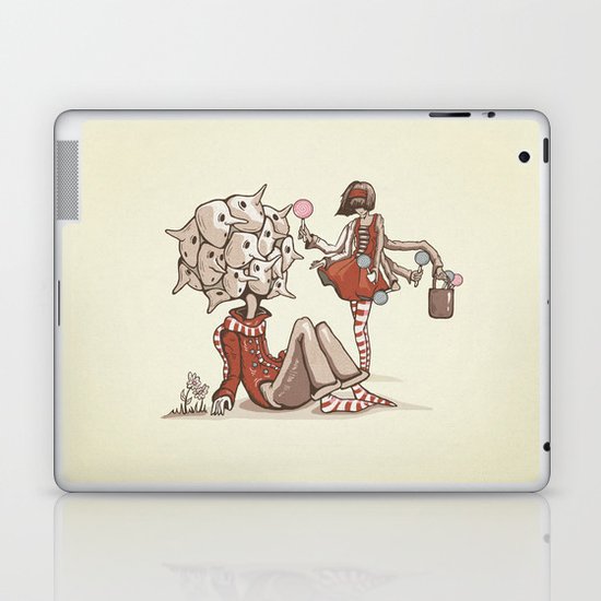 Cheer Up! She Found You Laptop & iPad Skin