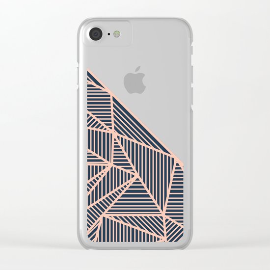 B Rays Geo 1 Clear iPhone Case