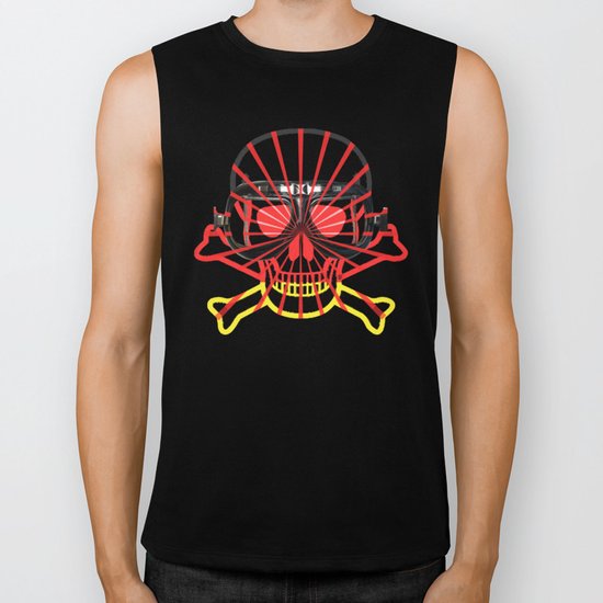 Deutsch Skull / Rammstein Biker Tank