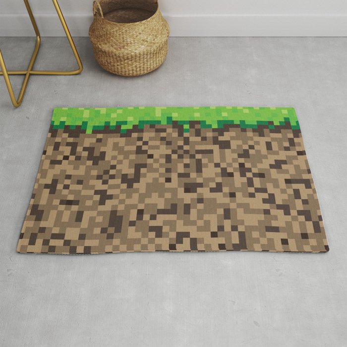 Minecraft Block Rug