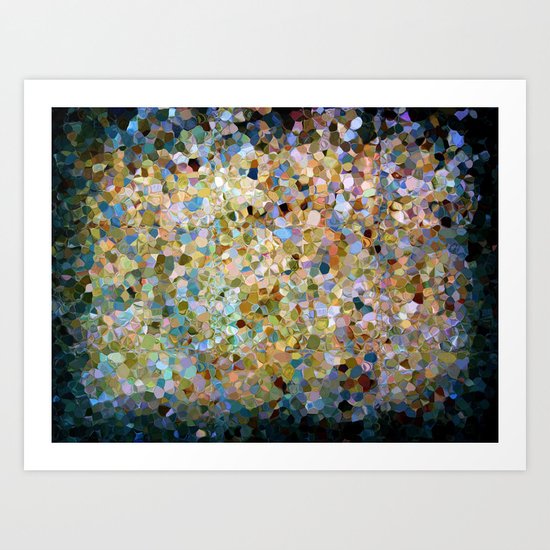 that moment the sun broke through Art Print