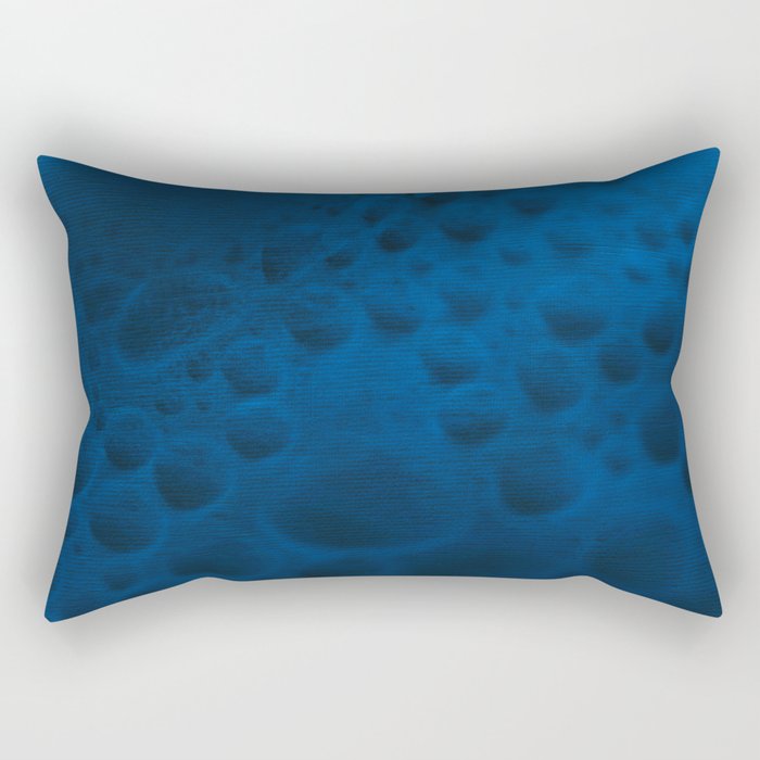 On the Blue Moon Rectangular Pillow