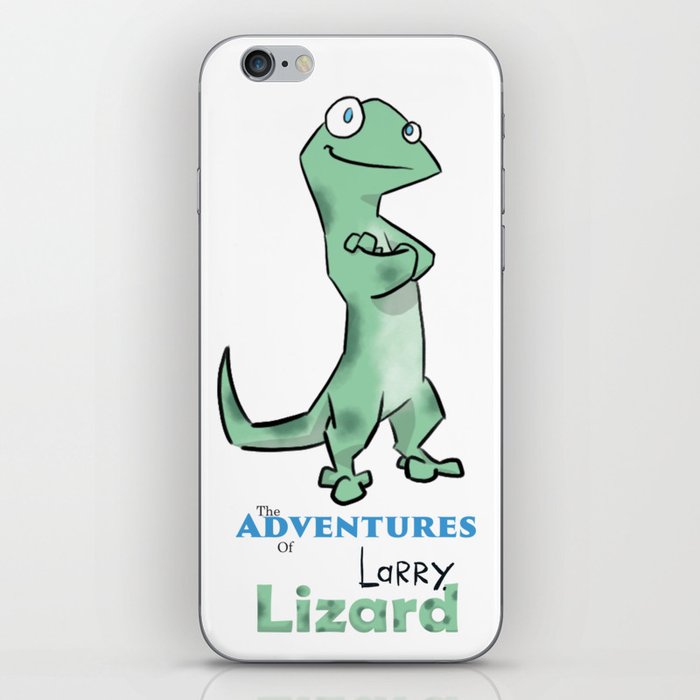 'The Adventures of Larry Lizard' - 'Larry Lizard' iPhone Skin