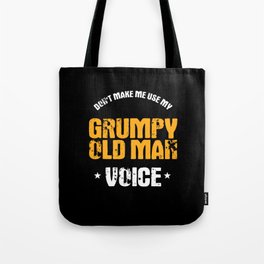 Grumpy Old Man Shirt Tote Bag | Grumpy, Old Man, Birthday Gift, Shirt, Gift, Pensioner, Graphicdesign, Funny, Age, Complain 