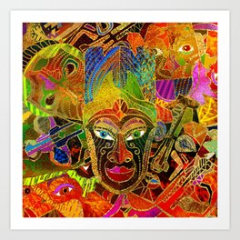 African Mask Art Prints For Any Decor Style Society6