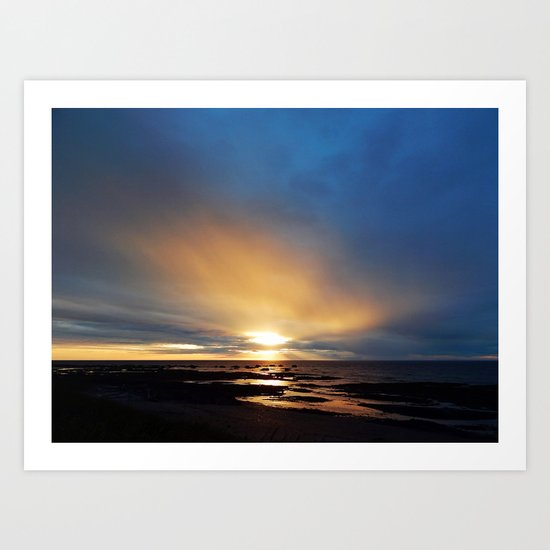 The Light under the Storm Art Print