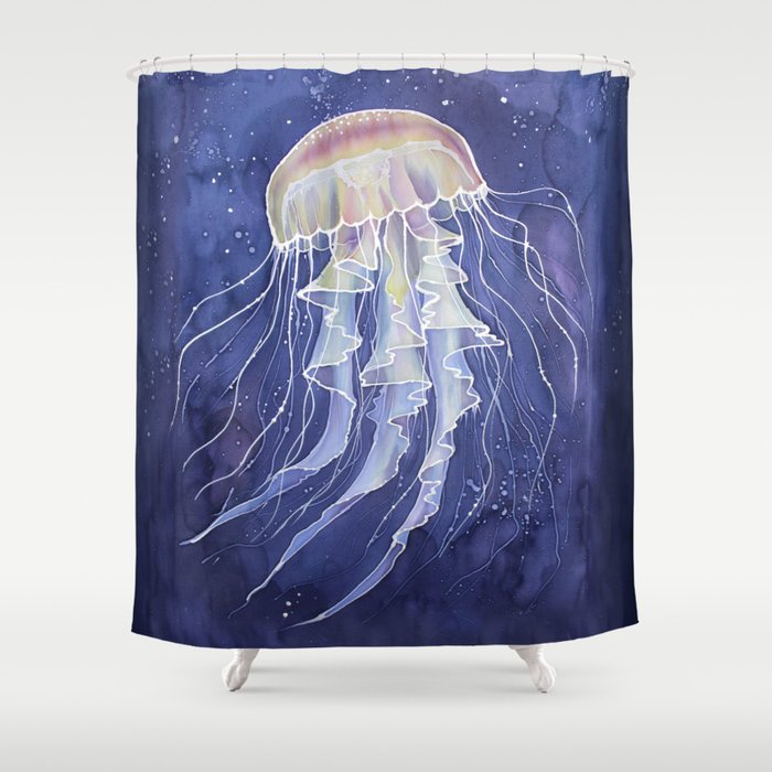 jellyfish Shower Curtain
